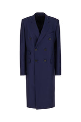 Blue wool Nathan coat -  | Wise