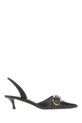 Black leather Voyou pumps -  | Wise