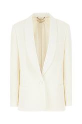 Ivory wool blazer -  | Wise