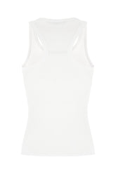 Top in misto lyocell bianco -  | Wise