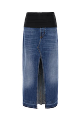 Denim skirt -  | Wise