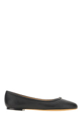 Black nappa leather ballerinas -  | Wise