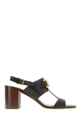 Sandali Kate in pelle nera -  | Wise