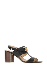 Black leather Kate sandals -  | Wise