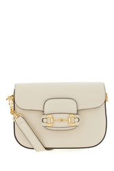 Ivory leather mini Horsebit 1955 crossbody bag -  | Wise