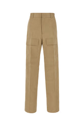 Beige cotton pants -  | Wise