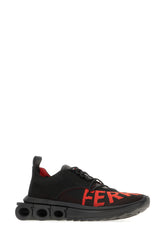 Black fabric Nima sneakers -  | Wise