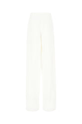 White viscose blend pants -  | Wise