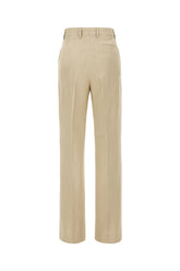 Sand viscose blend pants -  | Wise