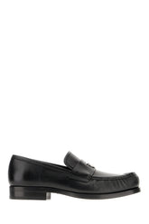 Black leather loafers -  | Wise