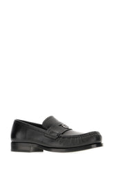 Black leather loafers -  | Wise