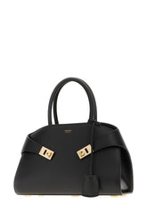 Black leather small Hug handbag -  | Wise