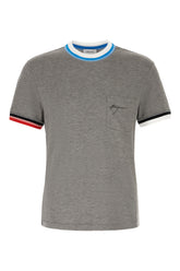 T-shirt in misto viscosa grigio melangé -  | Wise