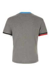 T-shirt in misto viscosa grigio melangé -  | Wise