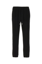 Pantalone jogging in cotone nero -  | Wise