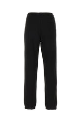 Pantalone jogging in cotone nero -  | Wise