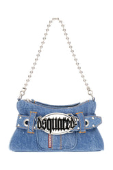 Denim Gothic Belt shoulder bag -  | Wise