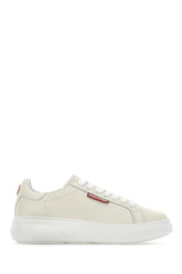 Ivory leather Bumper sneakers -  | Wise