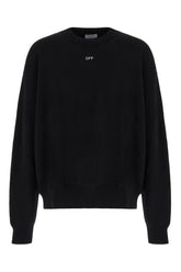 Black stretch cotton sweatshirt -  | Wise