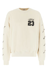 Sand stretch cotton sweatshirt -  | Wise