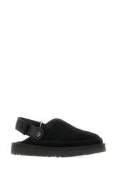 Black suede Goldenstar slippers -  | Wise