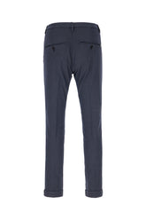 Pantalone chino in misto cotone stretch blu denim -  | Wise