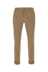 Pantaloni chino in cotone stretch beige -  | Wise