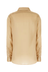 Beige silk blouse -  | Wise