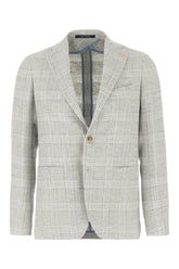 Embroidered cotton blend blazer -  | Wise