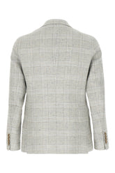 Embroidered cotton blend blazer -  | Wise