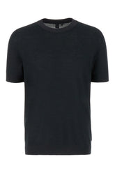 Maglione in misto cashmere nero -  | Wise