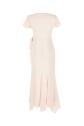 Pastel pink polyester dress -  | Wise