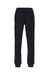 Pantalone jogging in cotone nero -  | Wise