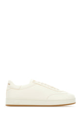 Ivory leather sneakers -  | Wise