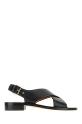 Sandali Rhonda 2 in pelle nera -  | Wise