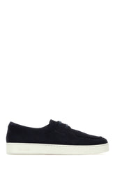 Midnight blue suede Longsight 2 sneakers -  | Wise