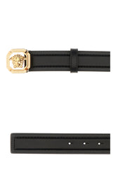 Black leather belt -  | Wise