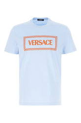 Light blue cotton t-shirt -  | Wise