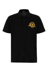 Black piquet polo shirt -  | Wise