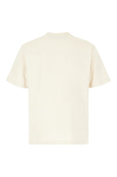 T-shirt oversize in cotone avorio -  | Wise