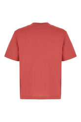 T-shirt oversize in cotone rosso -  | Wise