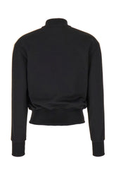 Black polyester sweatshirt -  | Wise