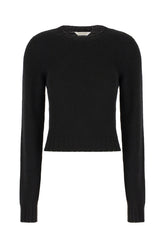 Black wool blend sweater -  | Wise