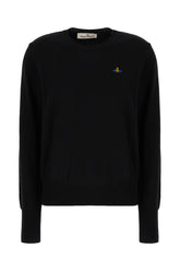 Black cotton blend Bea sweater -  | Wise