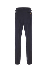 Navy blue wool Sang pants -  | Wise