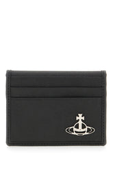 Black synthetic leather wallet -  | Wise