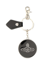 Silver metal Orb key ring -  | Wise