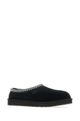 Slippers Tasman in pelle scamosciata nera -  | Wise