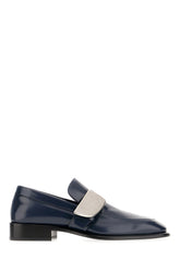 Mocassini Shield in pelle blu -  | Wise