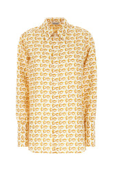 Printed silk oversize shirt -  | Wise